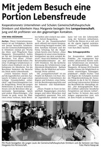 Die Aachener Nachrichten berichteten am 13.11.2009